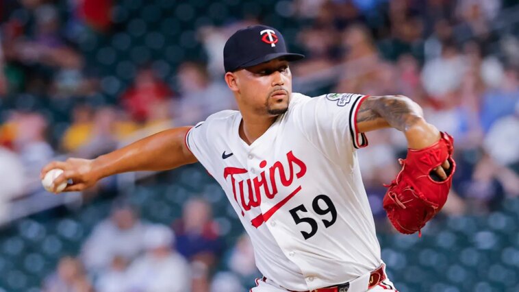 twins-closer-fuels-trade-rumors-after-hugging-bullpen-catcher-mid-game
