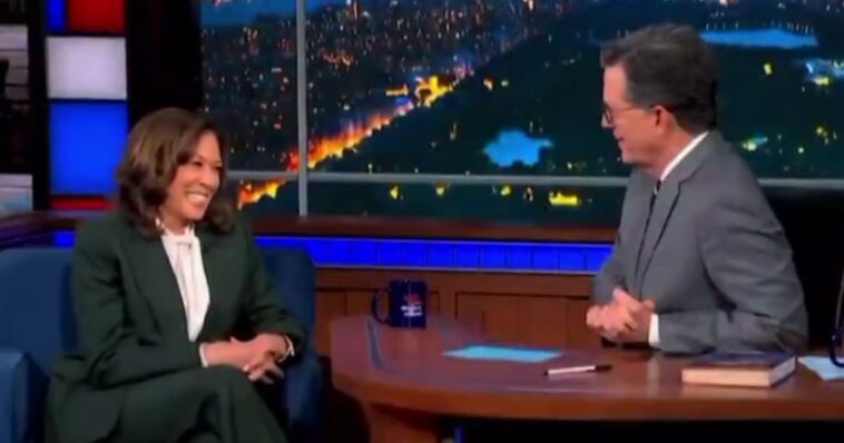 watch:-jabbering-kamala-whines-to-colbert-about-state-of-‘the-system’-that-she-helped-run-for-8-years
