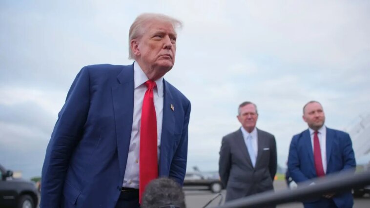 trump-closes-week-with-plans-to-reposition-subs-amid-heightened-russia-tension,-new-tariffs