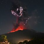 stunning-photos-capture-moment-one-of-indonesia’s-most-active-volcanoes-erupts