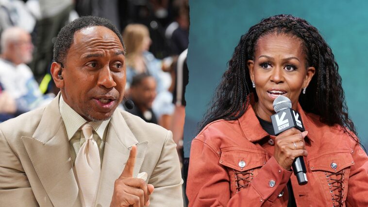 stephen-a.-smith-hits-back-at-michelle-obama,-‘still-…-salty’-at-her-trump-vote-comments