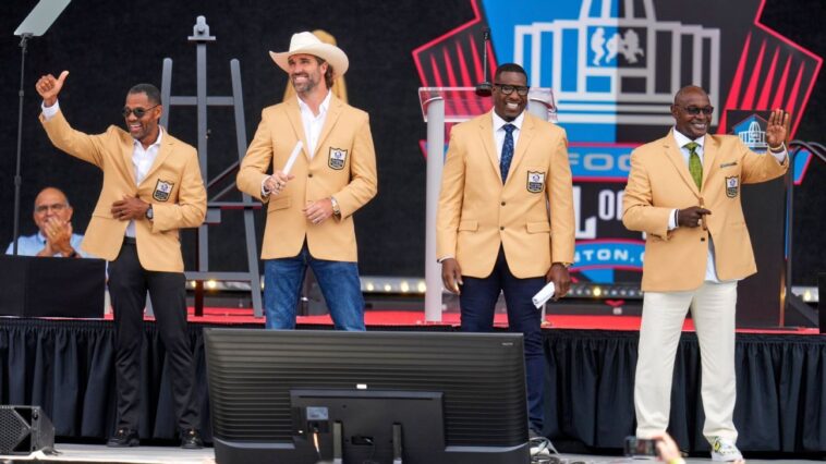 pro-football-hof-welcomes-sharpe,-three-others