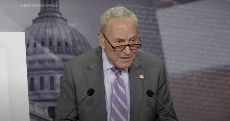 “go-to-hell!”:-president-trump-blasts-‘cryin’-chuck’-schumer-over-$1b-hostage-demands-for-nominee-confirmations-—-schumer-responds-with-weak,-whiny-rant-as-senate-leaves-town-(video)