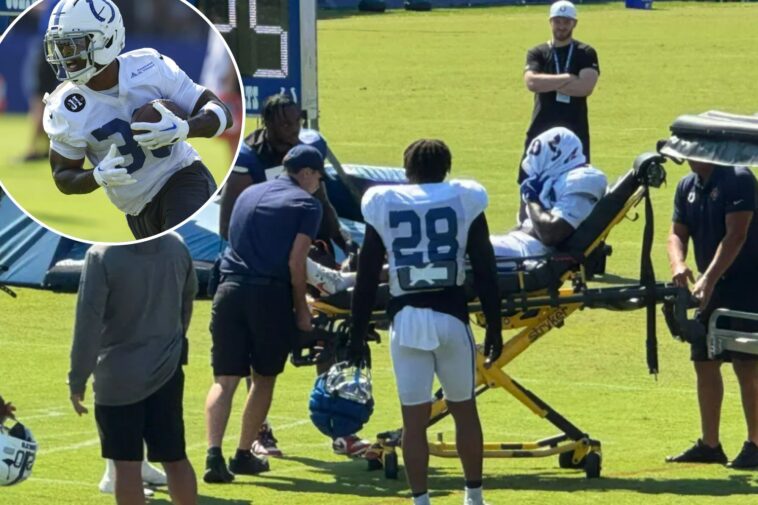colts’-salvon-ahmed-taken-to-hospital-with-severe-injury-caused-by-illegal-hip-drop-tackle