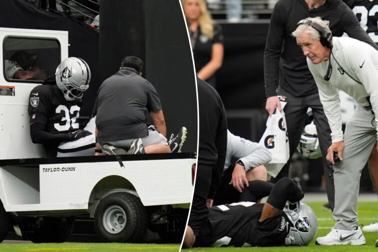 raiders-safety-lonnie-johnson-jr.-breaks-leg-in-collision-with-maxx-crosby