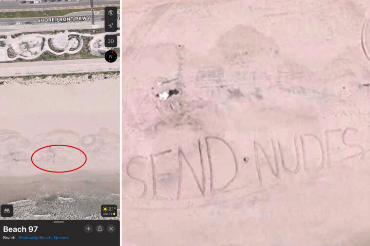 apple-maps-catches-sex-crazed-sos-in-sand-at-nyc’s-rockaway-beach