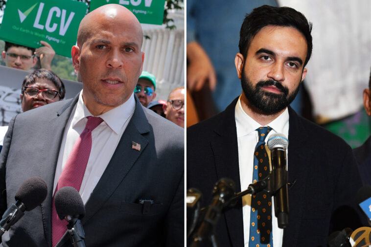 cory-booker-refuses-to-endorse-zohran-mamdani-for-nyc-mayor—-while-blasting-‘defund-the-police’-movement