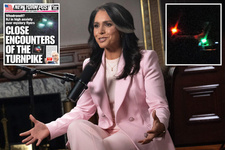 tulsi-gabbard-tells-‘pod-force-one’-she-believes-there-may-be-aliens-—-and-still-has-‘a-lot-of-questions’-on-nj-drones