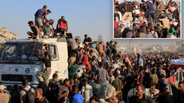 90%-of-un-aid-trucks-in-gaza-were-looted-by-starving-palestinians,-‘armed-actors’-before-reaching-destinations:-officials