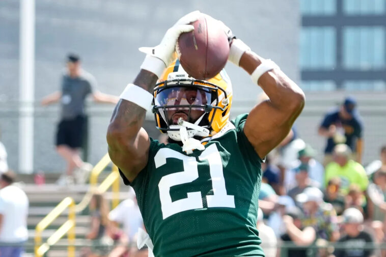 packers-cornerback-nate-hobbs-expected-to-miss-rest-of-training-camp-with-knee-injury:-report