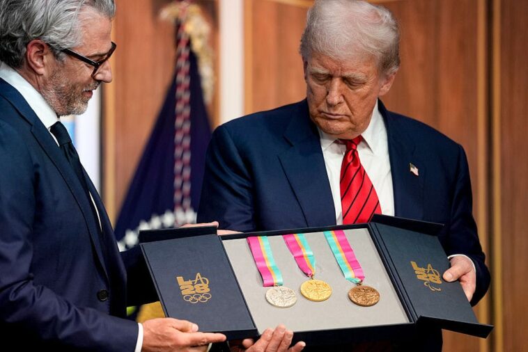 trump-establishes-task-force-to-prepare-for-2028-olympics-in-los-angeles