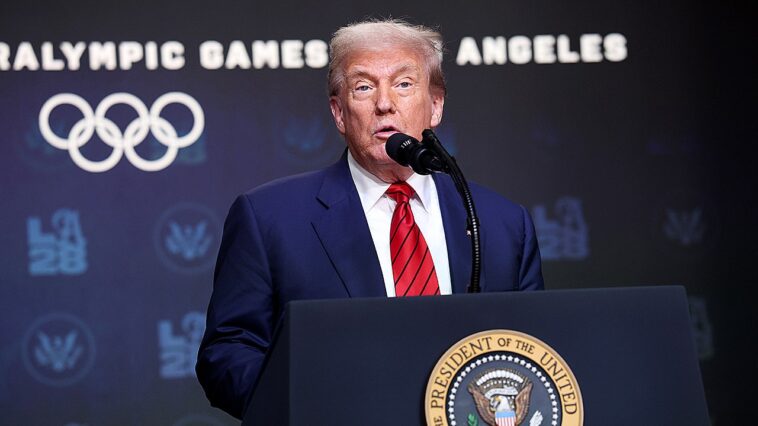 trump-signs-executive-order-establishing-task-force-for-2028-olympic-games-in-los-angeles
