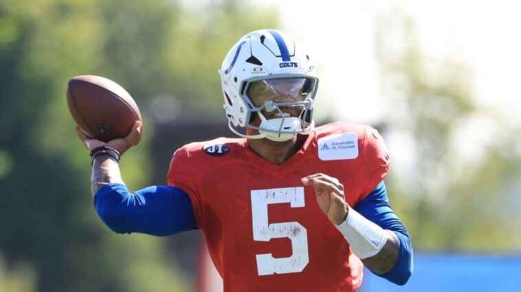 qb-richardson-to-start-colts’-preseason-opener