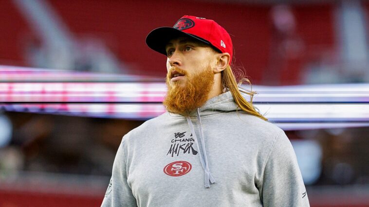 49ers’-george-kittle-jokes-he-‘considered-retirement’-after-nfl-memo-bans-substance-he-uses-for-gameday-boost