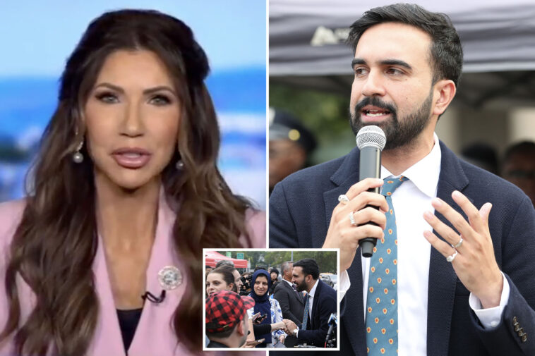 dhs-secretary-kristi-noem-predicts-that-nyc-will-be-a-‘train-wreck’-under-zohran-mamdani
