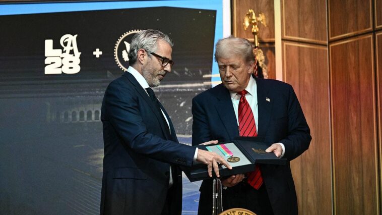 usa-today-columnist-labels-trump-‘toddler’-for-taking-a-role-in-2028-olympics-planning