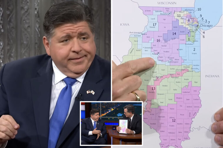 stephen-colbert-shows-illinois-gov.-jb-pritzker-‘crazy’-gerrymandering-in-his-state-amid-texas-controversy
