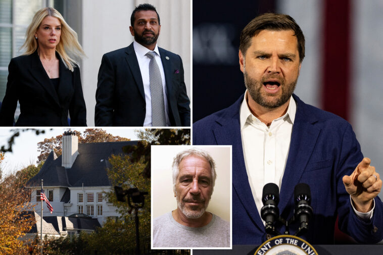 jd-vance-to-host-epstein-strategy-dinner-with-top-trump-officials,-including-ag-bondi,-fbi-boss-kash-patel