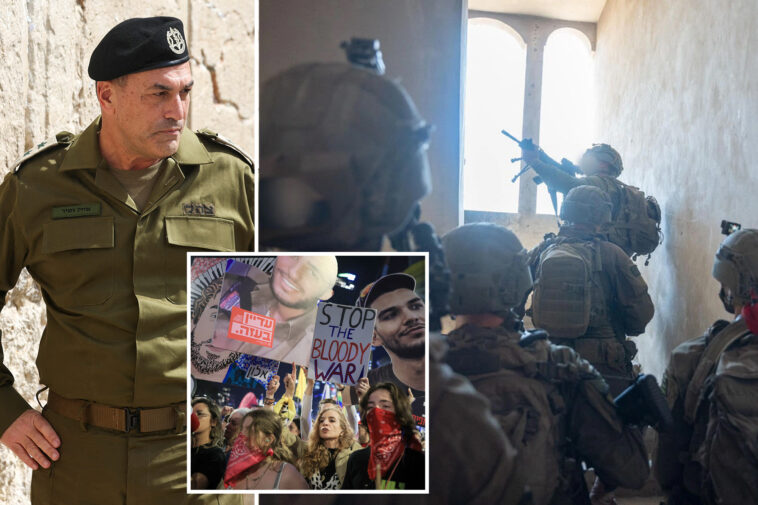 israeli military-chief-opposes-netanyahu’s-plan-to-occupy-gaza