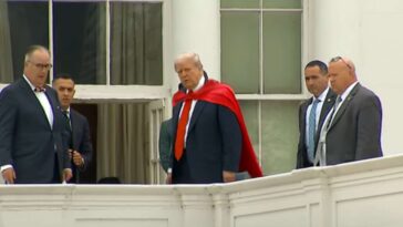 uh-oh:-trump-just-watched-new-‘superman’-and-now-he’s-on-the-roof-with-a-red-blanket-tied-around-his-neck