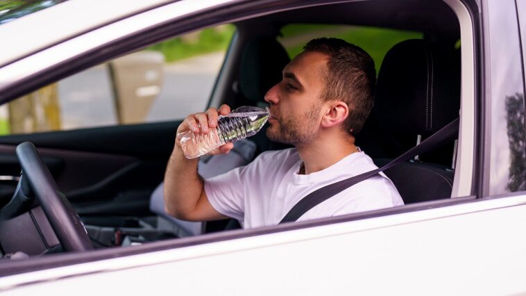 plastic-water-bottle-left-in-a-hot-car?-think-twice-before-sipping-from-it