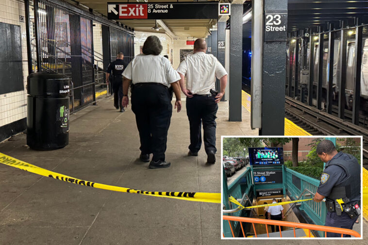 maniac-stabs-stranger-in-nyc-subway-station-—-and-attacker-is-still-on-the-loose:-sources