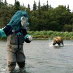 seattle-kraken-mascot-charged-at-by-brown-bear-during-video-shoot-in-alaska