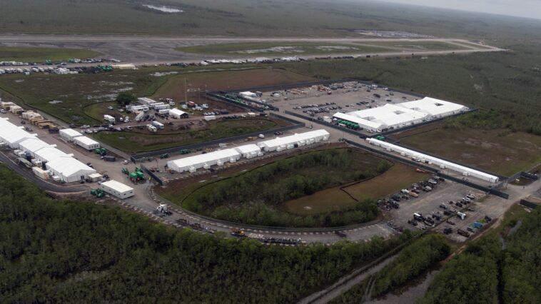 federal-judge-halts-expansion-at-trump-admin’s-alligator-alcatraz-detention-facility-in-florida