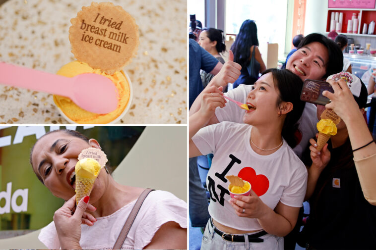 new-yorkers-latching-on-to-new-breast-milk-flavored-ice-cream-in-brooklyn:-‘isn’t-all-ice-cream-breast-milk?’