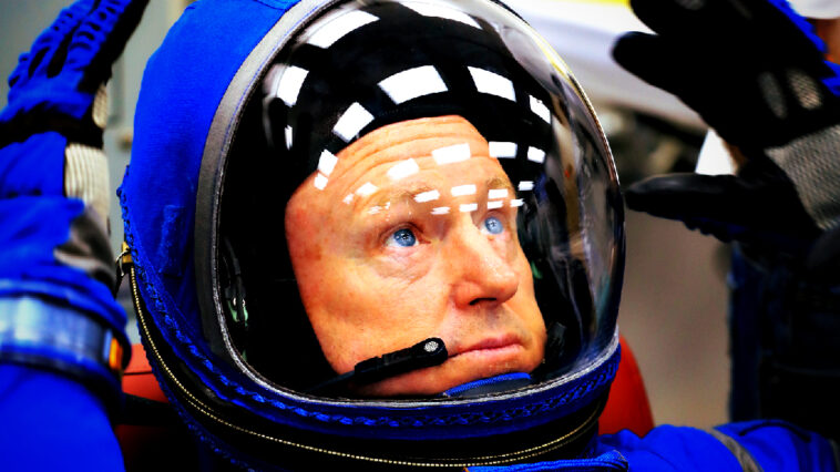a-hero’s-farewell:-veteran-astronaut-butch-wilmore,-that-biden-left-stranded-in-space-for-9-months,-retires-from-nasa