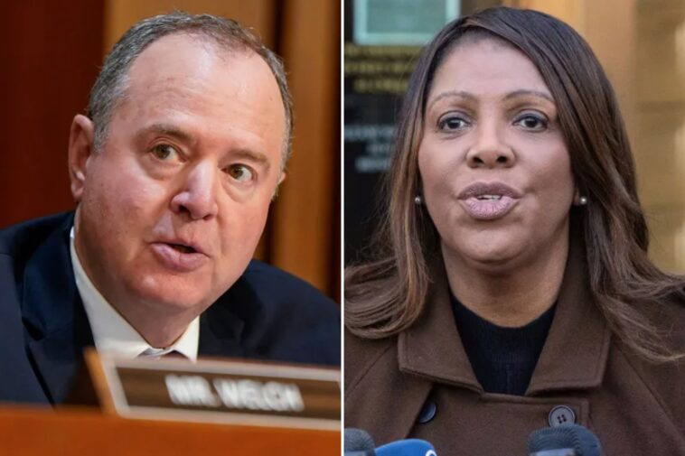 grand-juries-weighing-criminal-charges-for-tish-james,-adam-schiff:-sources