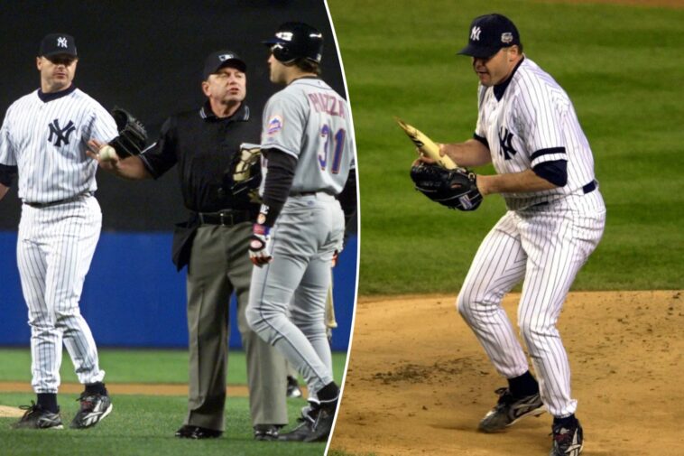 roger-clemens-on-famous-mike-piazza-world-series-broken-bat-drama:-‘if-i-wanted-to-hit-him-with-it,-i-could-have’