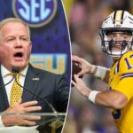 lsu-coach-brian-kelly-sets-record-straight-on-garrett-nussmeier’s-injury-amid-online-rumors
