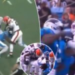panthers’-xavier-legette,-browns’-rayshawn-jenkins-brawl-in-first-preseason-game