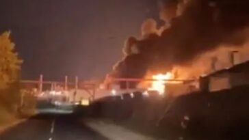 ukraine-drone-attack-kills-one,-damages-industrial-facility,-russia-says