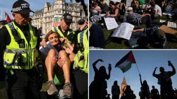 uk-police-arrest-nearly-500-at-protest-for-banned-palestine-support-group-under-new-legislation