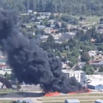 pilot,-3-passengers-walk-away-from-fiery-plane-crash-in-montana:-video
