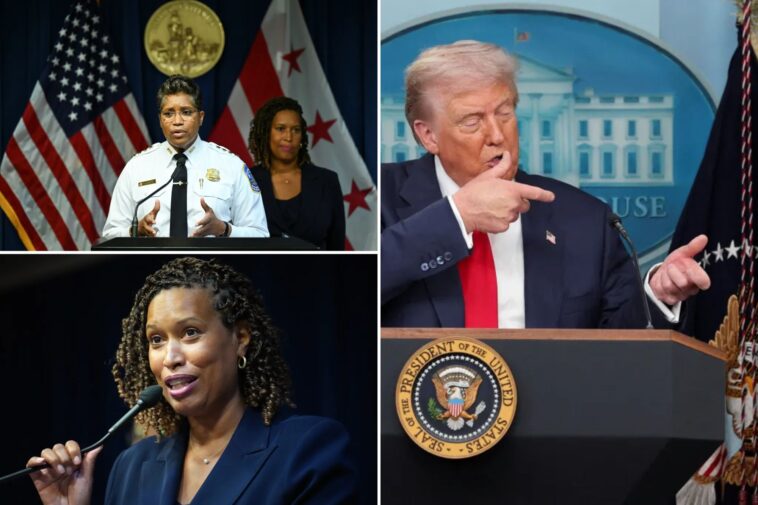 dc-police-chief,-mayor-pledge-support-for-trump-takeover:-‘we-are-here-to-work-together’