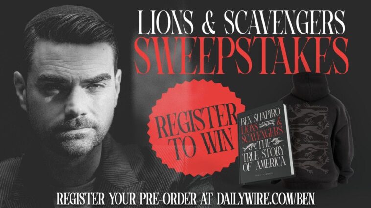 lion-or-scavenger?-win-a-trip-to-nashville-to-meet-ben-shapiro