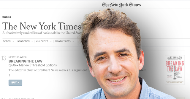 alex-marlow’s-lawfare-expose-‘breaking-the-law’-lands-on-new-york-times-best-sellers-list