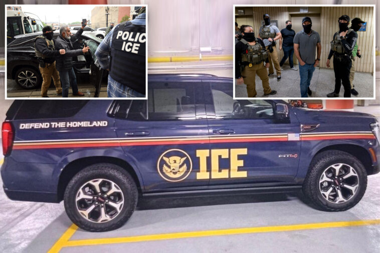 ice-to-roll-out-bold,-new-cars-emblazoned-with-agency’s-name,-logo-—-leaving-agents-furious-and-terrified:-‘a-bullseye’