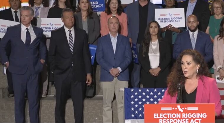 “i-exceeded-the-number-of-f*cks-today”-–-newsom-presser-on-democrats’-‘redistricting-effort’-devolves-into-profanity-laced-clown-show-(video)