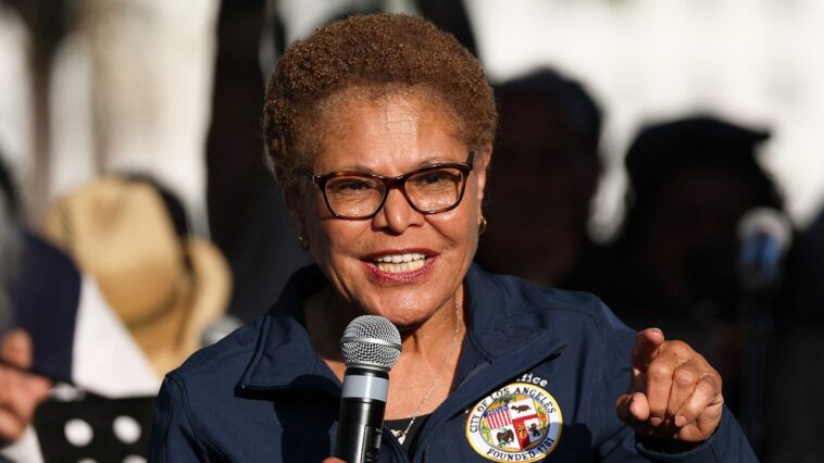 los-angeles-mayor-calls-federal-authorities-source-of-‘disorder’-after-ice-raid-outside-gov.-newsom-event