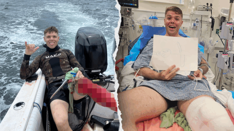 ‘sharks-won’t-do-anything-to-you’:-florida-spearfisherman-attacked-by-shark-minutes-after-reassuring-family