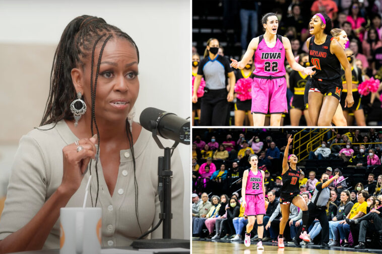 michelle-obama-gives-her-take-on-the-caitlin-clark-angel-reese-rivalry-‘hate’