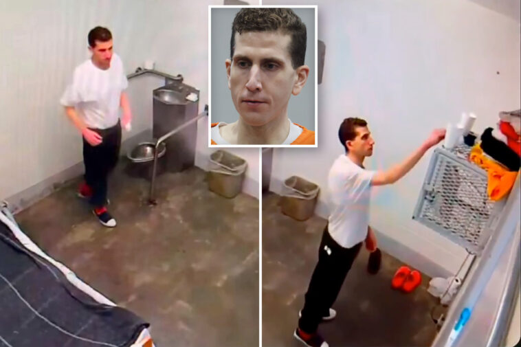 eerie-leaked-videos-of-bryan-kohberger-with-red-hands-inside-cell-being-probed-by-idaho-prison