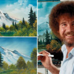 bob-ross-paintings-beat-expectations-at-auction,-marking-milestone-for-late-artist