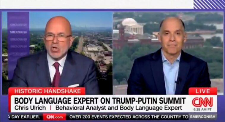 cnn-brings-in-body-language-expert-to-analyze-president-trump’s-high-stakes-meeting-with-putin-in-alaska-(video)