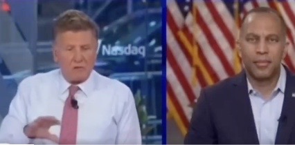 watch:-hakeem-jeffries-gets-leveled-by-joe-kernen-after-claiming-trump-is-failing-on-the-economy-on-cnbc’s-squawk-box