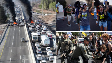 nationwide-strike-erupts-across-israel-demanding-hostage-deal,-end-to-gaza-war
